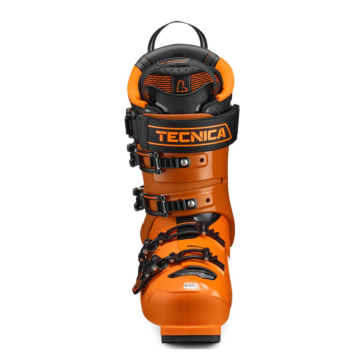 Tecnica Mach1 MV 130 Ski Boot in Orange